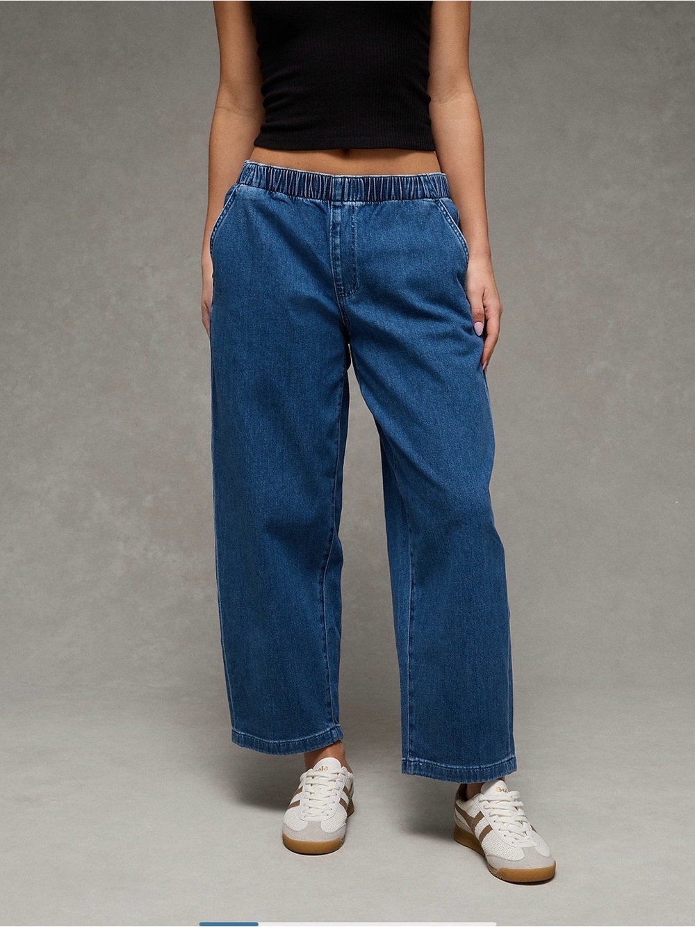 AE Dreamy Drape low rise pull on pant Size Medium
